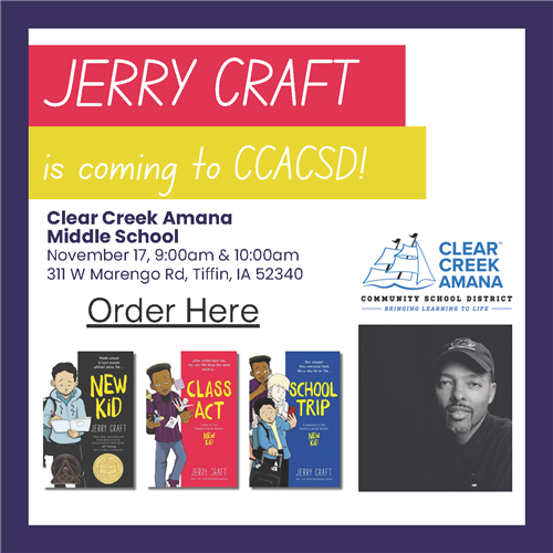 Jerry Craft author visit